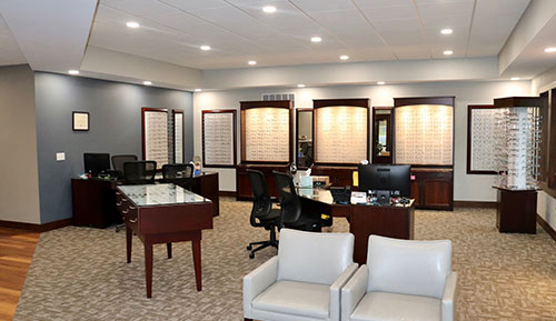 Family Optometry Wabash interior